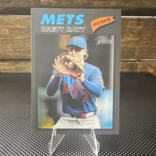 Topps 2024 Heritage Brett Baty #19 Mets MLB Baseball Card