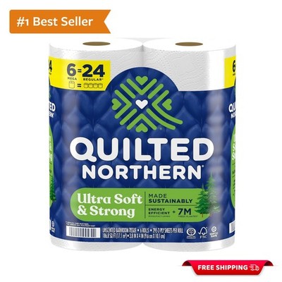5X Stronger Ultra Soft Toilet Paper in Mega Rolls - Eco-Conscious Clean