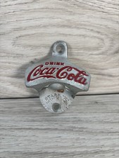 Drink Coca-Cola Bottle Opener Wall Mount Starr “X” #10 Germany Metal Coke Vtg