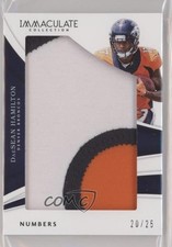 2018 Panini Immaculate Jumbo Numbers 20/25 DaeSean Hamilton #IM-34 0c3