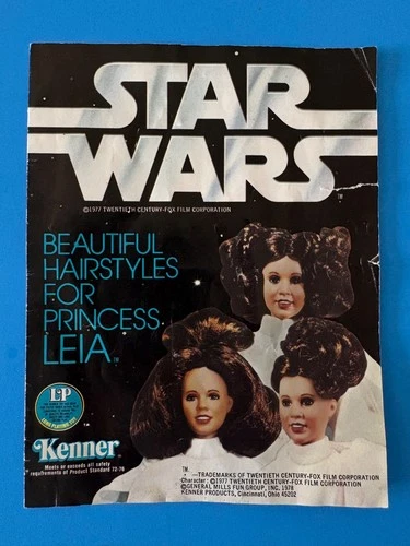STAR WARS KENNER 1978 PRINCESS LEIA ORGANA 12 IN. DOLL HAIRSTYLES BOOKLET