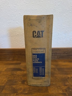 CAT Caterpillar 943 953 Track Loader Repair Shop Service Manual Maintenance book