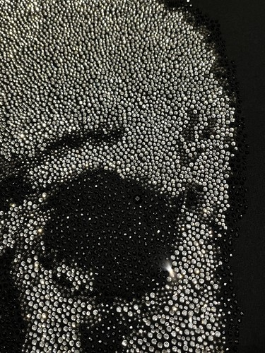 $1280 CAMISETA PHILIPP PLEIN PEDRERÍA CRISTALES CALAVERA ATLÉTICA GRANDE L AUTÉNTICA - Imagen 10 de 24