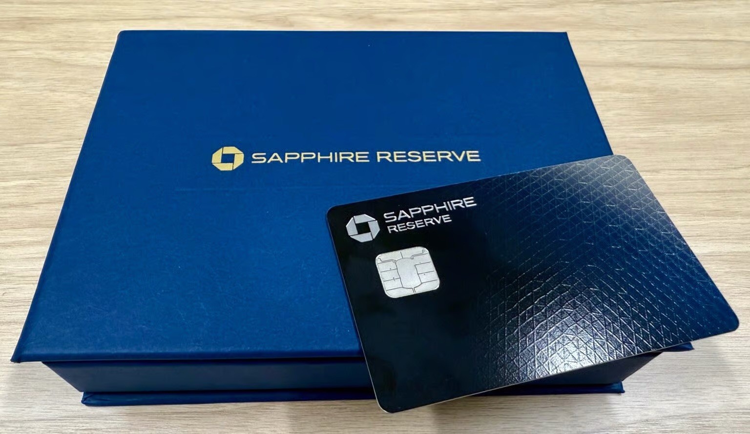 YOUR NAME. Chase Sapphire RESERVE Metal Card. Canceled. Collectible.