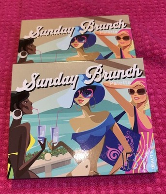 IBY Beauty Sunday Brunch Eyeshadow Palette Shimmer Matte Pressed Powder Shades