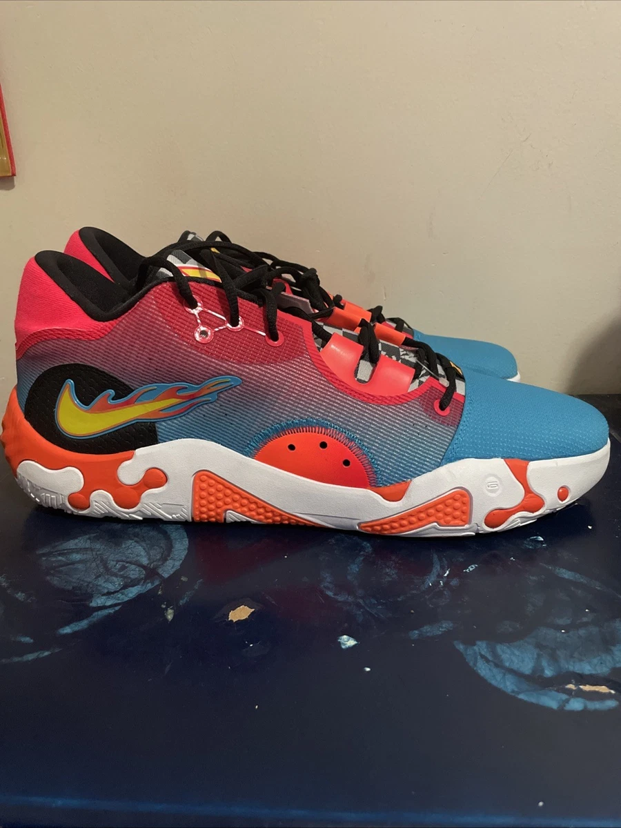 Nike PG 6 x Hot Wheels Blue/Orange/Red 2022 for Sale
