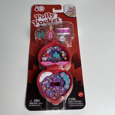 MATTEL®  JGK21 Polly Pocket Mattel 80th Anniversary Ruby Red, NEU & OVP - Bild 1 von 4