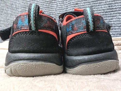 Keen Kids Newport H2 Black Blue Orange Closed Toe Sandal Size 12 - Picture 8 of 10