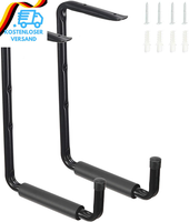 Wandhaken, 34*24Cm Garage Deckenhaken Leiter Haken Schwerlast Storage Hanger Org