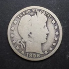 1898  *O * BARBER SILVER QUARTER  ***NICE*** FREE SHIPPING   C2044