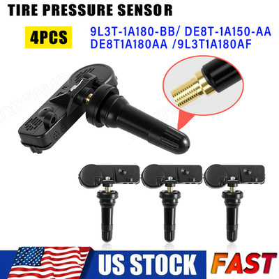 4X For 2010-2015 Ford Focus TPMS Tire Pressure Sensors DE8T1A180AA /9L3T1A180AF