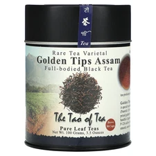 Full-Bodied Black Tea, Golden Tips Assam, 3.5 oz (100 g)