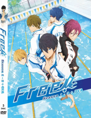 free! DVD アニメ DVD ANIME ~ENGLISH VERSION~ Free! Iwatobi Swim Club Season 1-3 +