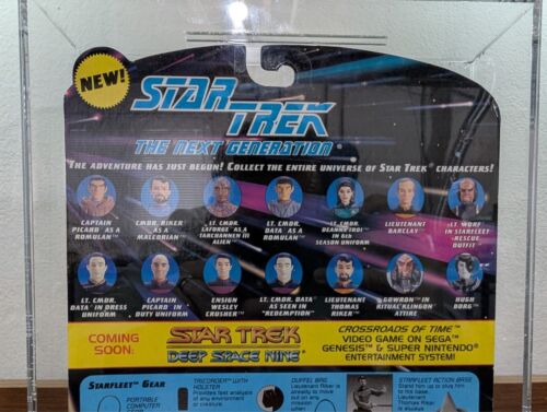 Star Trek The Next Generation Tenente Thomas Riker Modellino di Playmates AFA 85 - Foto 6 di 10