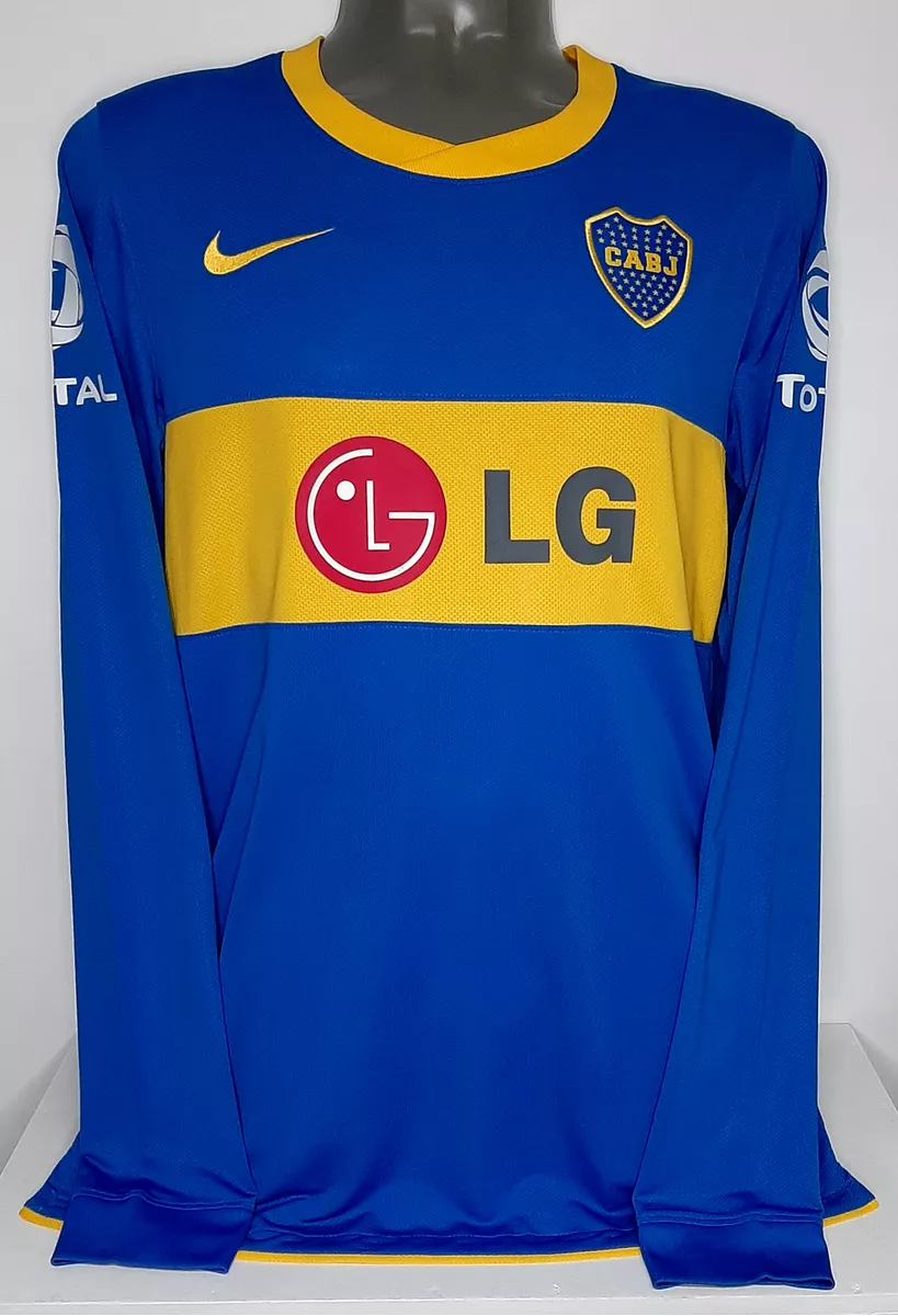 NIKE BOCA JUNIORS 2010 LS LONG UTILERIA GIMENEZ 2010 L NIKE BOCA JUNIORS 2010 LS LONG UTILERIA GIMENEZ 2010 L
