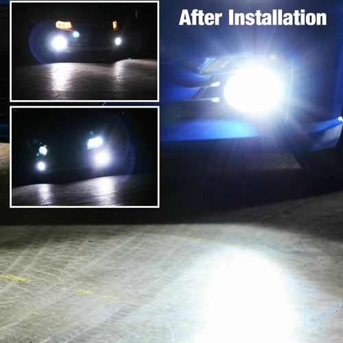 2x H11 LED Fog/Driving Light Bulb Kit 6000K Xenon White Bulbs Error Free Lamps - Picture 9 of 9