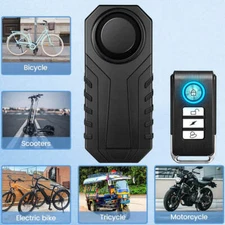 Mobility Scooter Security Alarm with Remote 113db Loud Vibration Sensing System