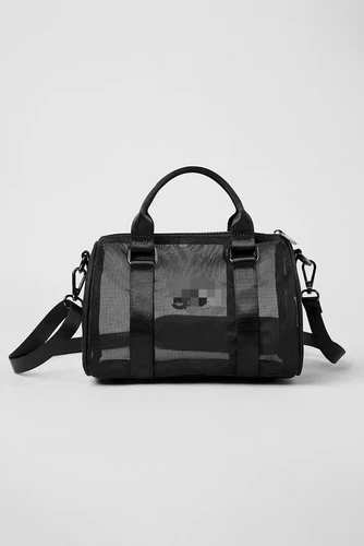 New Fitness Gym Casual Mesh Tote Bag Small Size Black Women Fashion UK