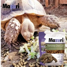 Mazuri Tortoise Diet LS (4oz - 4 lbs). Sealed from Bulk-Aldabra,Sulcate,and more