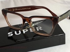 RetroSuperFuture America Bordeaux Clear Frame Glasses SUPER 819 NIB
