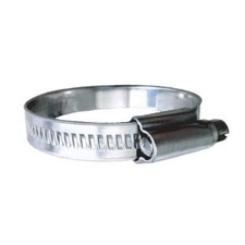 Trident Marine 316 SS Non-Perforated Worm Gear Hose Clamp - 15/32" Band - 2" -
