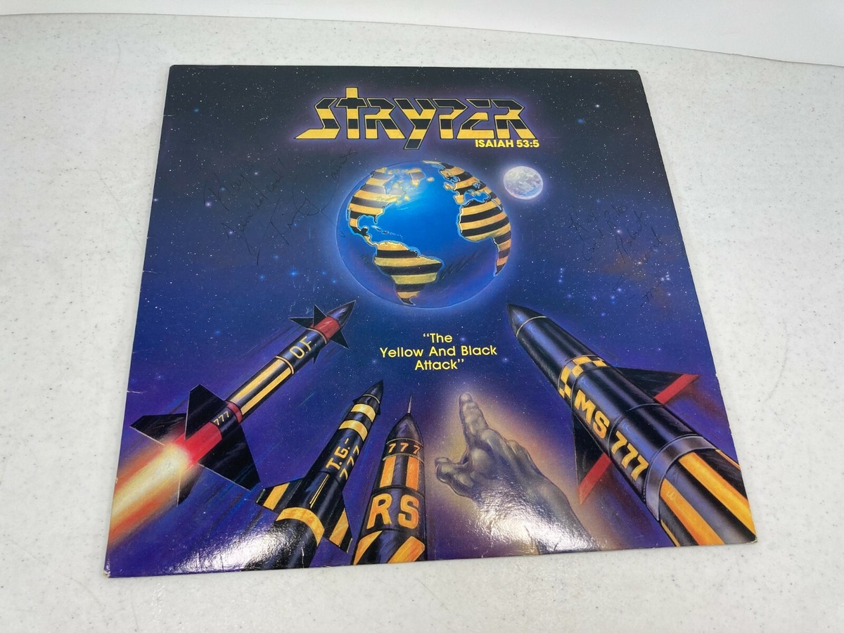 Stryper The Yellow and Black Attack Robert Sweet Timothy