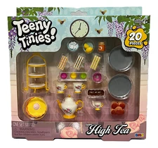 Teeny Tinies Teeny High Tea Party Mini Food Playset Toy Doll/Dollhouse Miniature