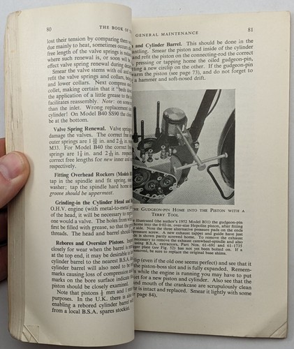 The Book Of The BSA, By W.C. Haycraft- Pitmans Motorcyclists Library 1955-1964 - Picture 6 of 7