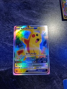 ash pikachu pokemon card gx Ash Pikachu GX