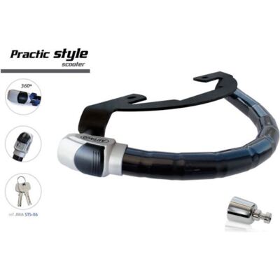 Anti-diebstahl Lenker ARTAGO Practic Stil Yamaha Xmax-125-250- (14-17) -1582STY