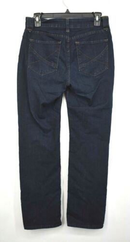 Not Your Daughters Jeans NYDJ Petite Womens Dark Denim USA Made Cotton Jeans 4 - Picture 2 of 7