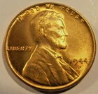 1944 D LINCOLN CENT BU from a nice roll