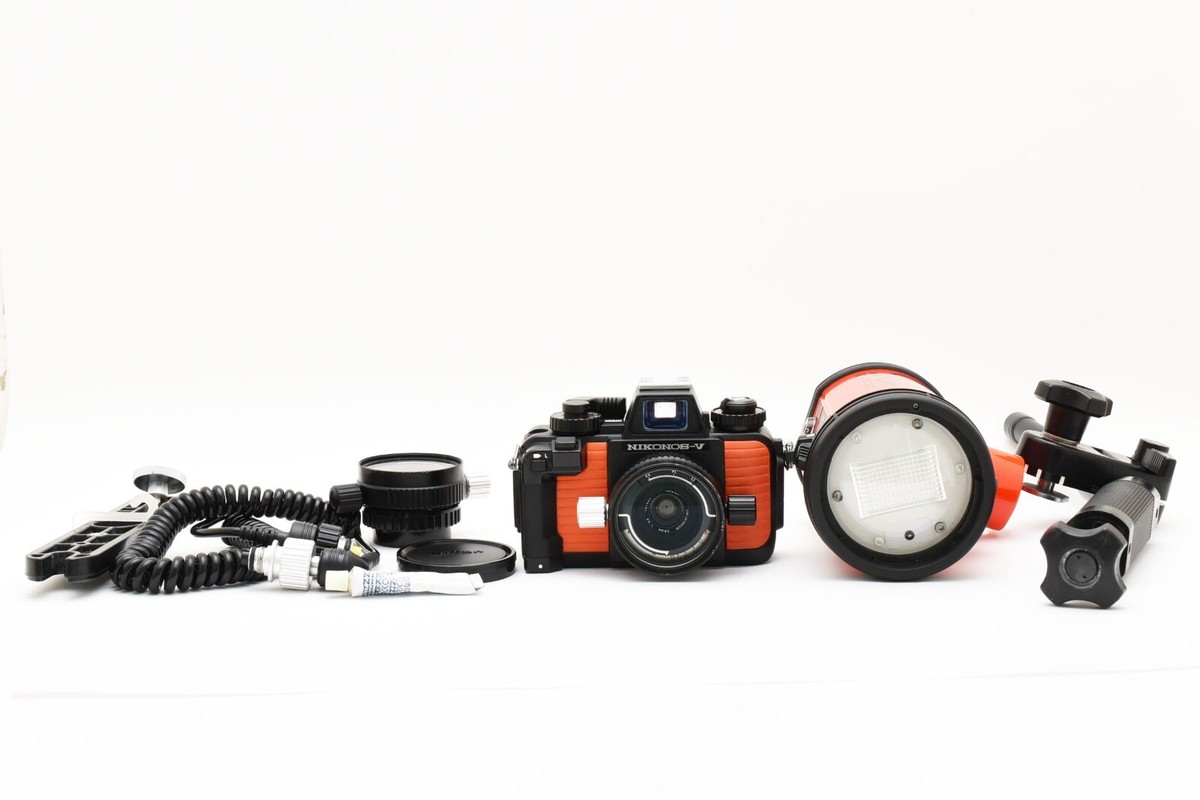 Nikon NIKONOS-V ニコノスv 28mm 35mm Pressure Tested - Nikonos V Underwater 35mm Film Camera With