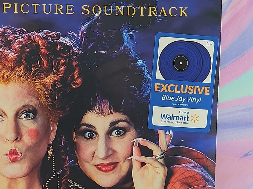 Disney's Hocus Pocus Soundtrack (2xLP Record) New Sealed, Blue Color, D004040601 - Image 2 of 4