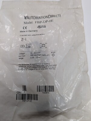 Automation Direct FBP-DP-0E Photoelectric Sensor 10-30 VDC New