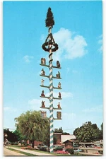 Postcard 1973 Maypole, Frankenmuth, Michigan, Freeman Studio VTG Unposted VPC02.