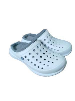 Joybees Clogs Women's 7 White Nurse Healthcare Medical ER Trauma Hospital Comfy