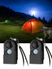 2PCS Portable Wireless Alarm Motion Sensor Detector Home Security Anti-theft USA