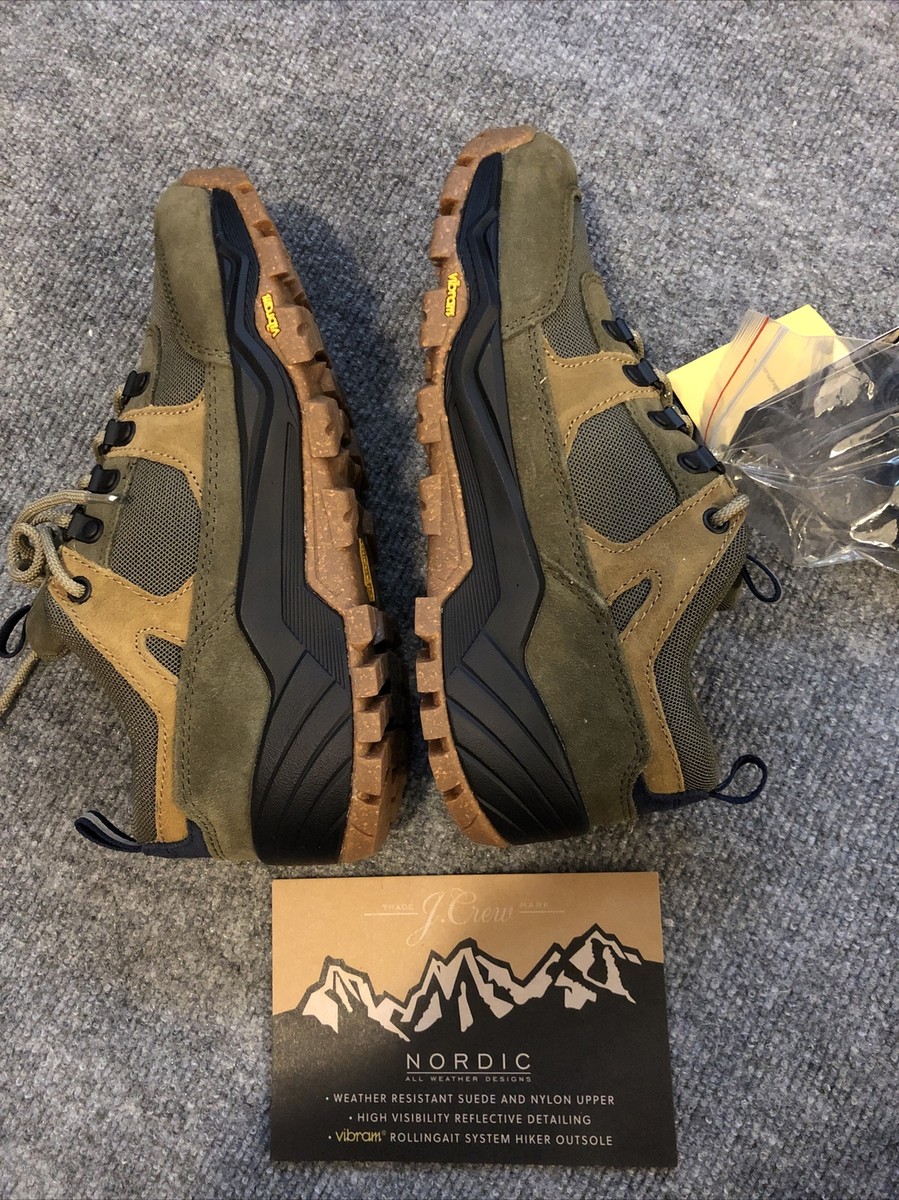 Nordic Low Top Hiking Boots New In Box J Crew Weather  display picture 2
