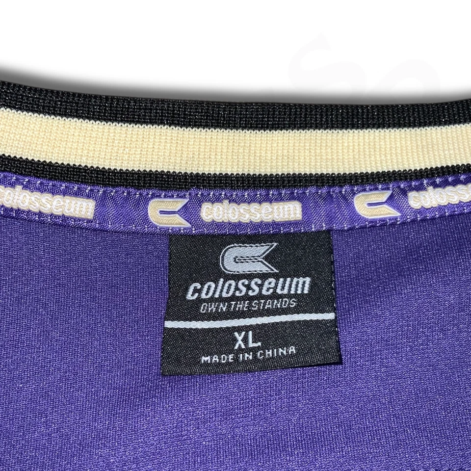 Colosseum Washington Huskies Jersey Men's XL Purple Black #1 Fan Football NCAA - Image 2 of 4