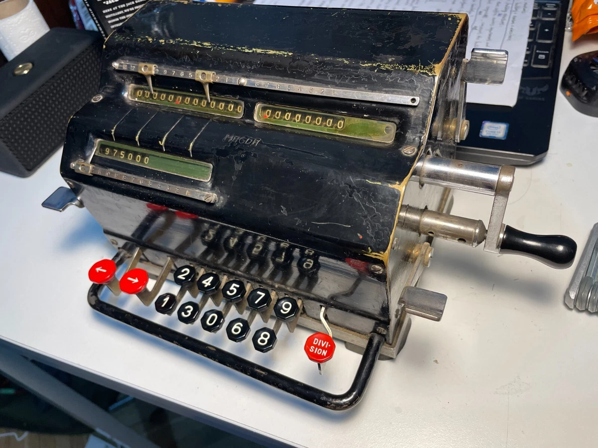 antique mechanical calculator eBay