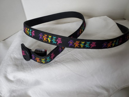 Grateful Dead dancing bears belt-Bison design Colorado-sz L-1in wide-47in long