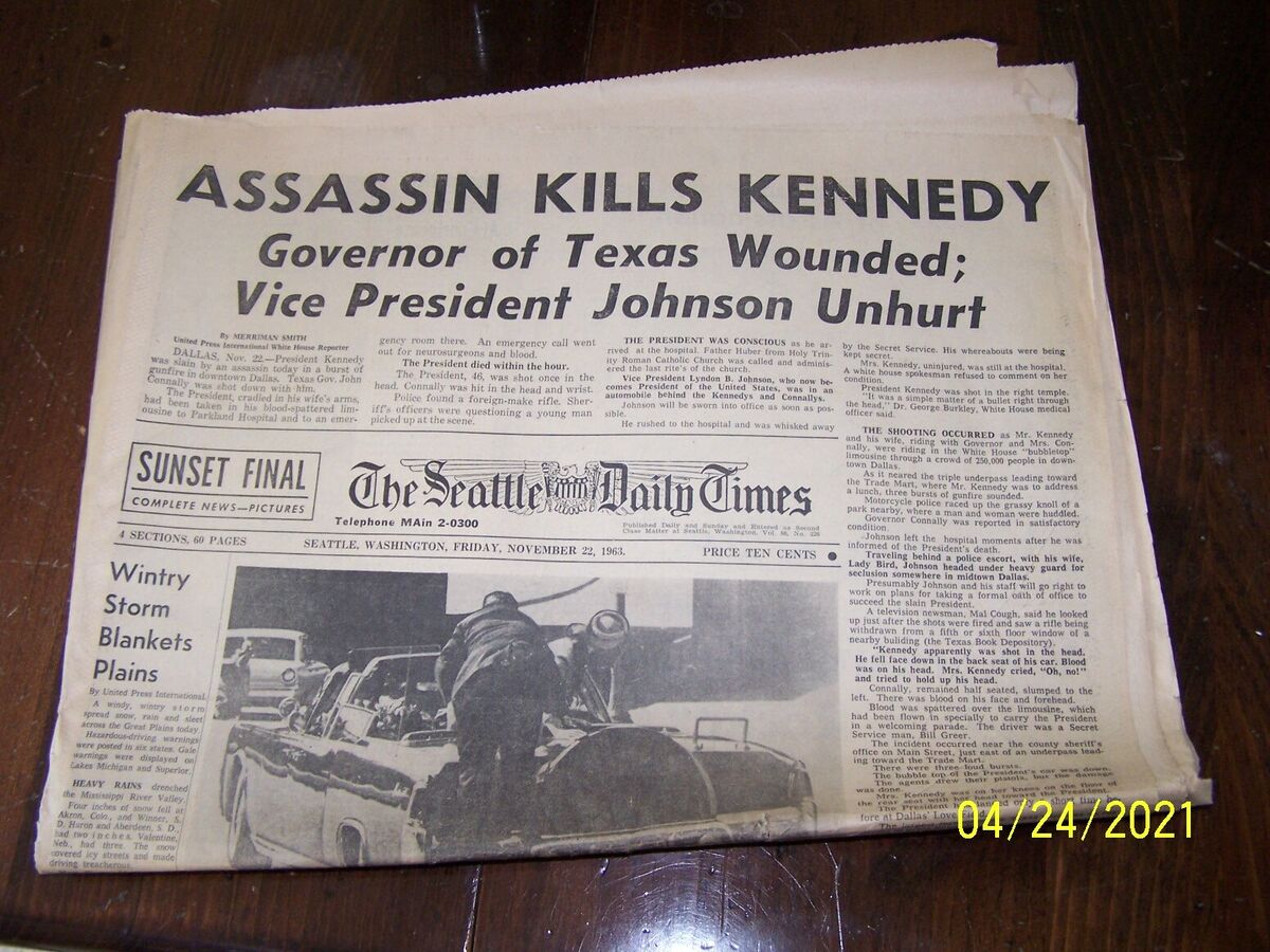 Nov 22,1963 President John F. Kennedy Assassination Nov 22,1963 President John F. Kennedy Assassination
