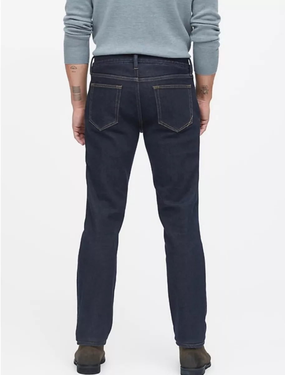 Banana Republic Mens Slim fit Legacy Dark Wash Jean 31W 32