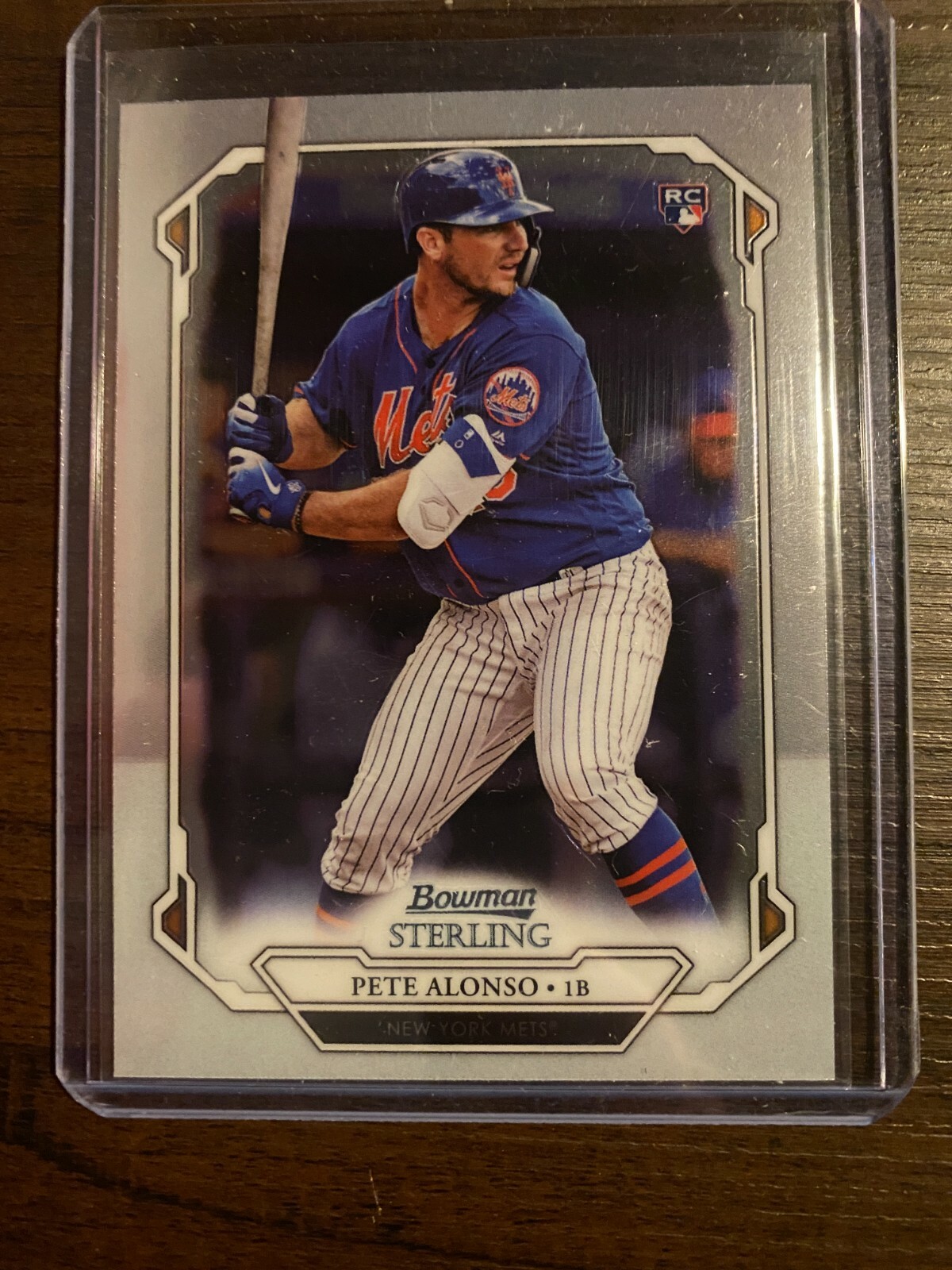 A74,816 - 2019 Bowman Sterling Rookies #BSR61 Pete Alonso