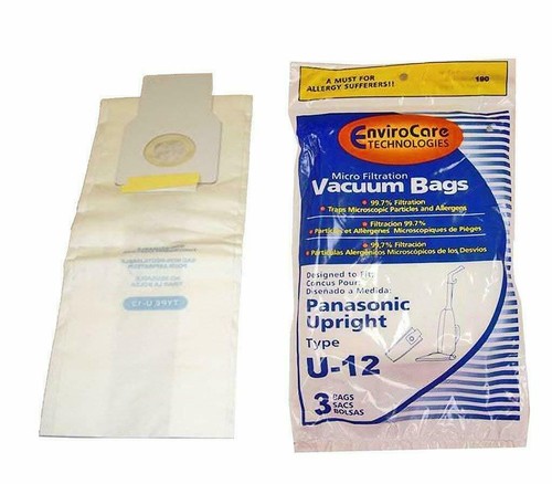 For Panasonic U6 U12 Allergy Bags Vac 