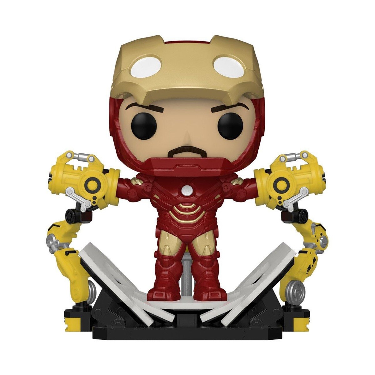 アメコミ Funko Pop! Iron Man with Gantry 905 Funko Pop Deluxe Marvel Iron Man with Gantry #905 GITD PX