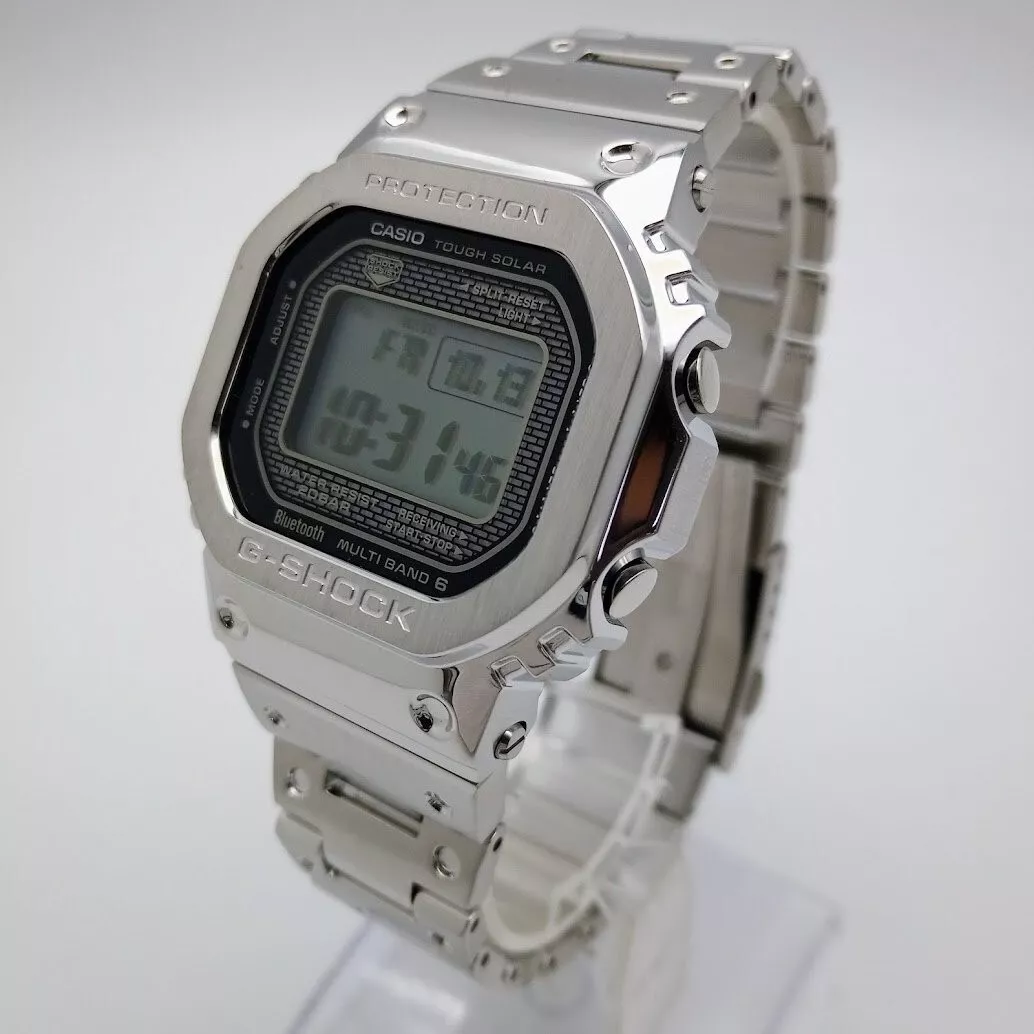 Casio G-SHOCK GMW-B5000D-1JF Radio Solar Watch Silver 889232187662