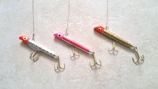 1 Oz GOT-CHA Lures or with AFW stainless Steel Leader-Mylar Minnow Series ~US   