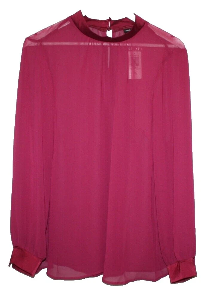 Estilo Retro Solid Tops Plus tamaño para De mujer